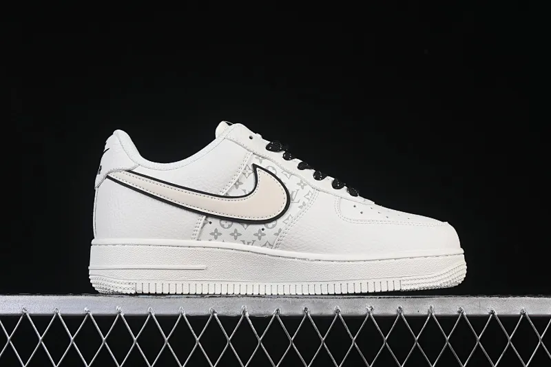 All categories Nk Air Force 1 Air Force series Nk Air Force 1 Low Air Force low-top Nike Air Force 1'07 Low LV joint off-white small black hook Air Force 1 low-top casual sneakers CS5288-035